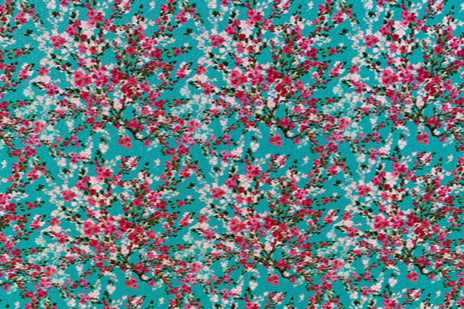 Cherry blossom Topper With Earrings