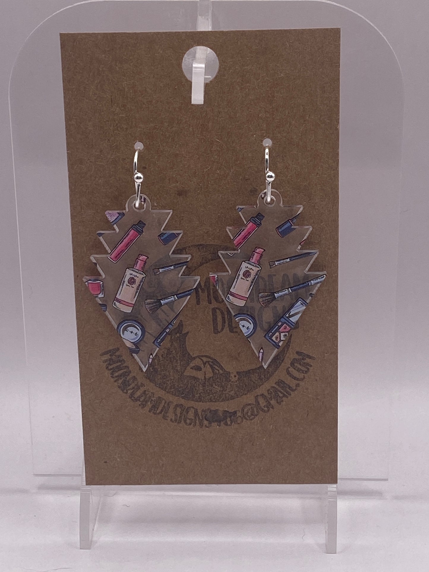 Makeup earrings