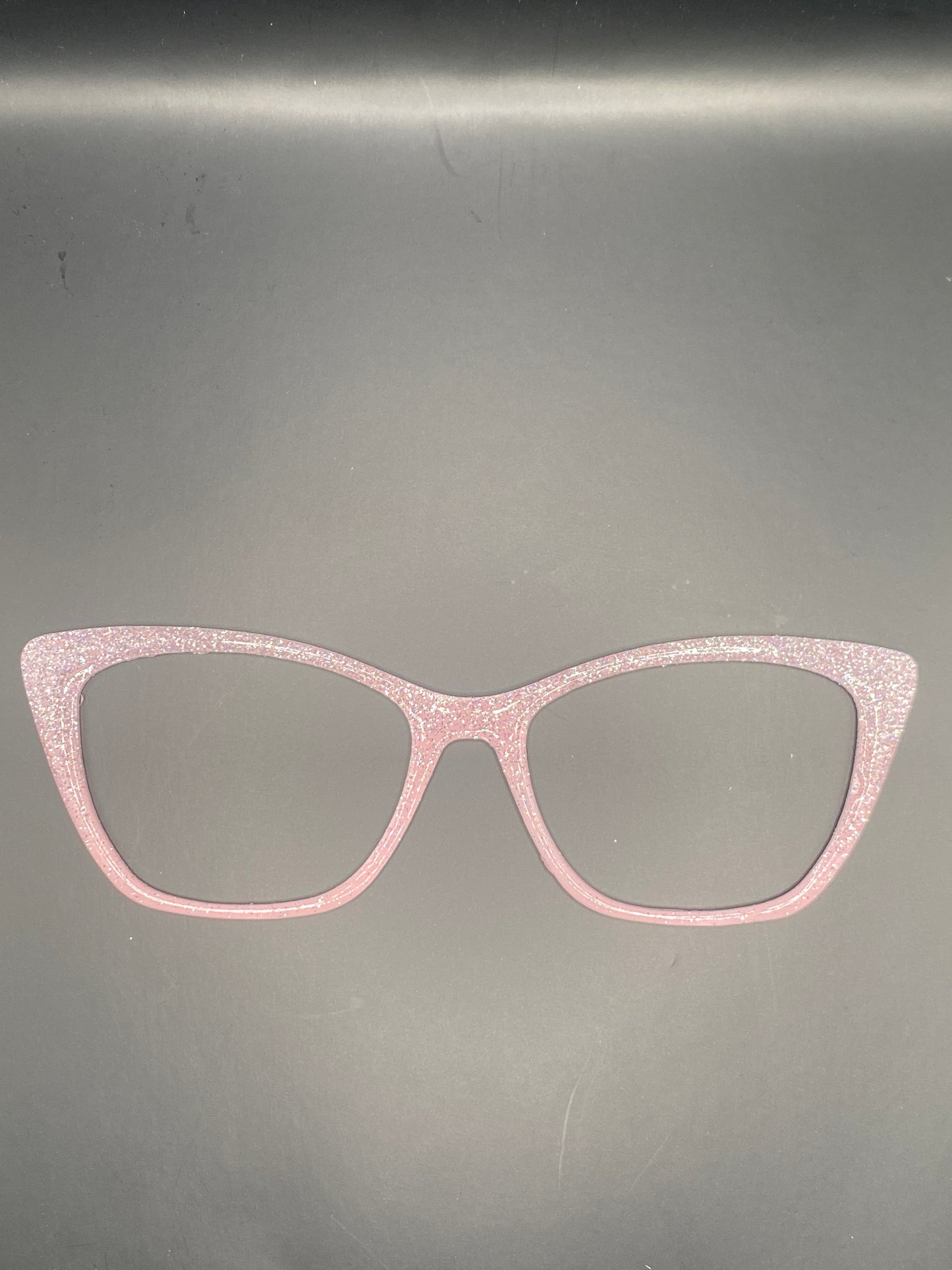 Pink Wanda w silver glitter