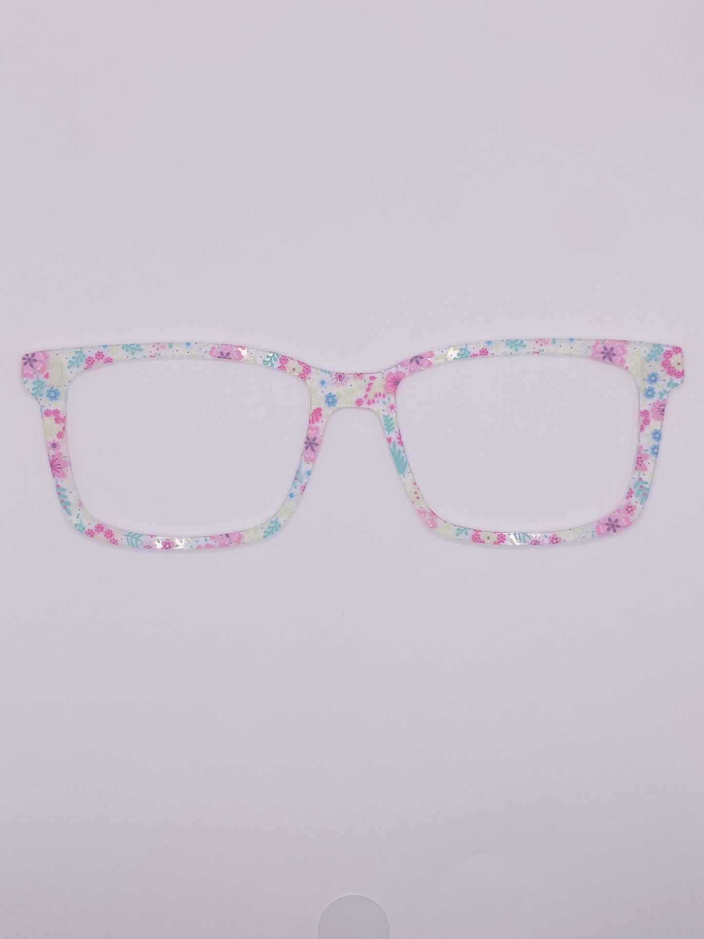 Spring floral Topper (clear)