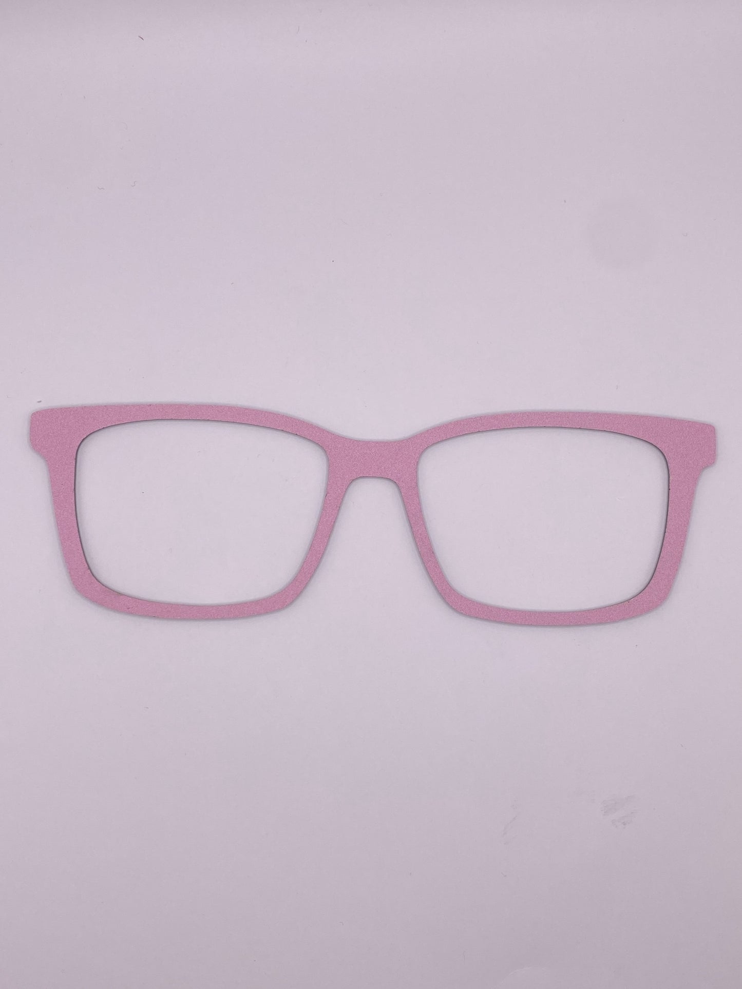 Solid light pink topper