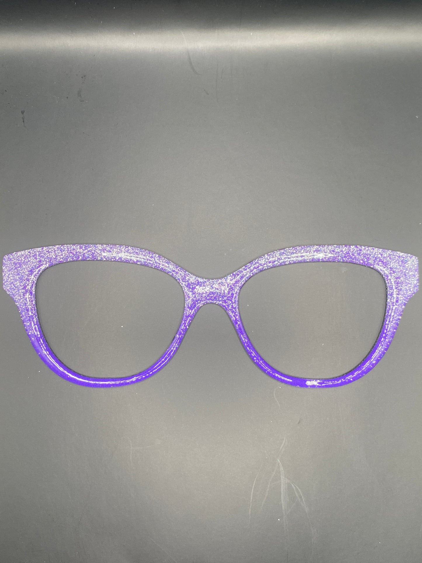 Quinn purple w silver glitter