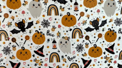 Boho Halloween topper w earrings