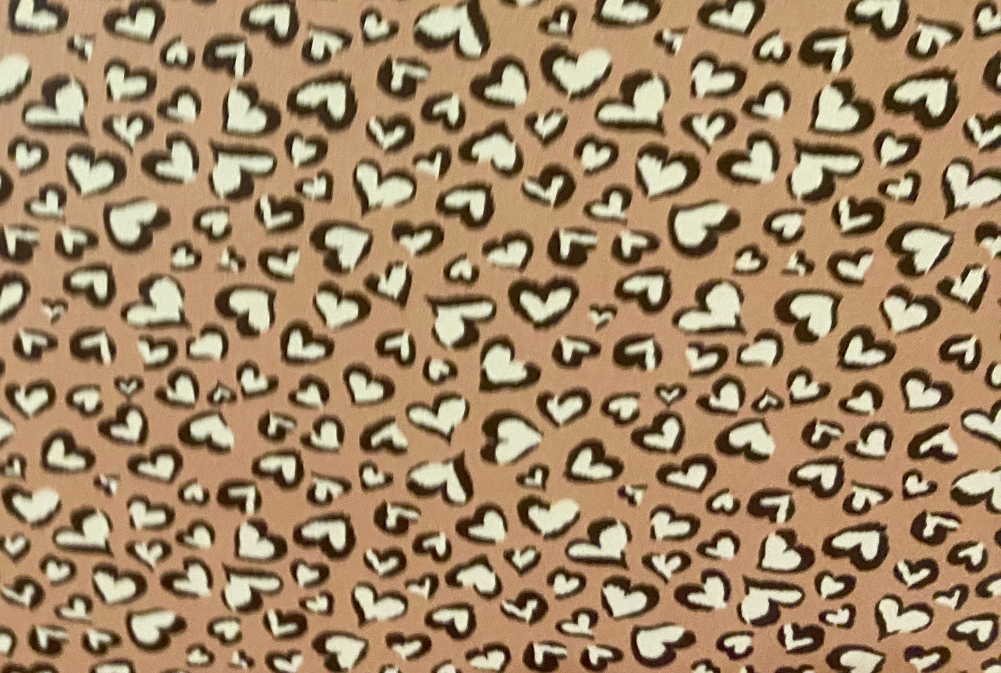 Leopard Hearts topper