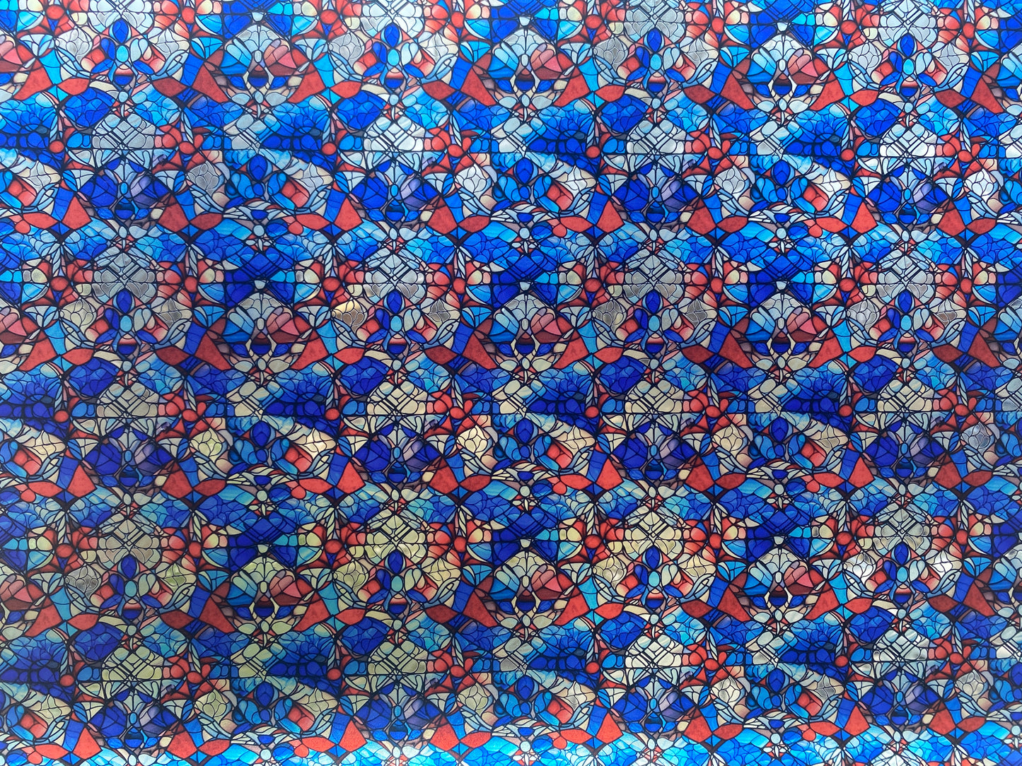 American stained glass Topper