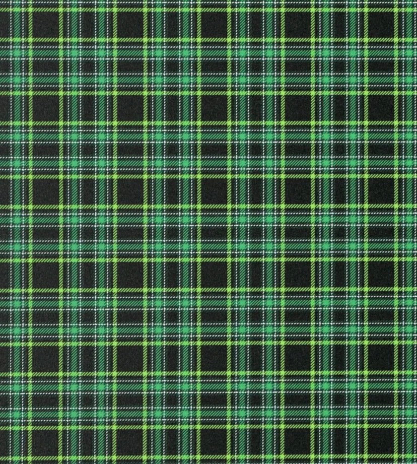 Irish tartan topper