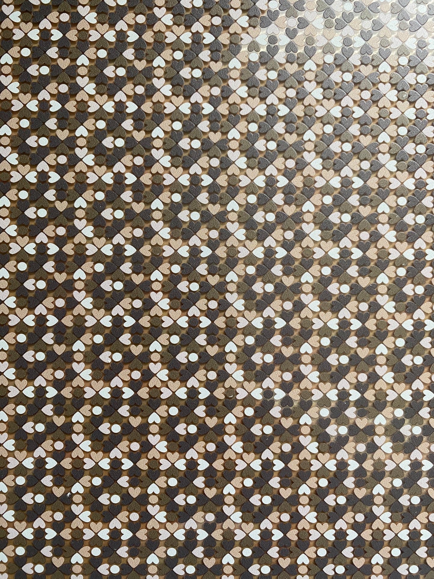 Neutral Hearts Topper