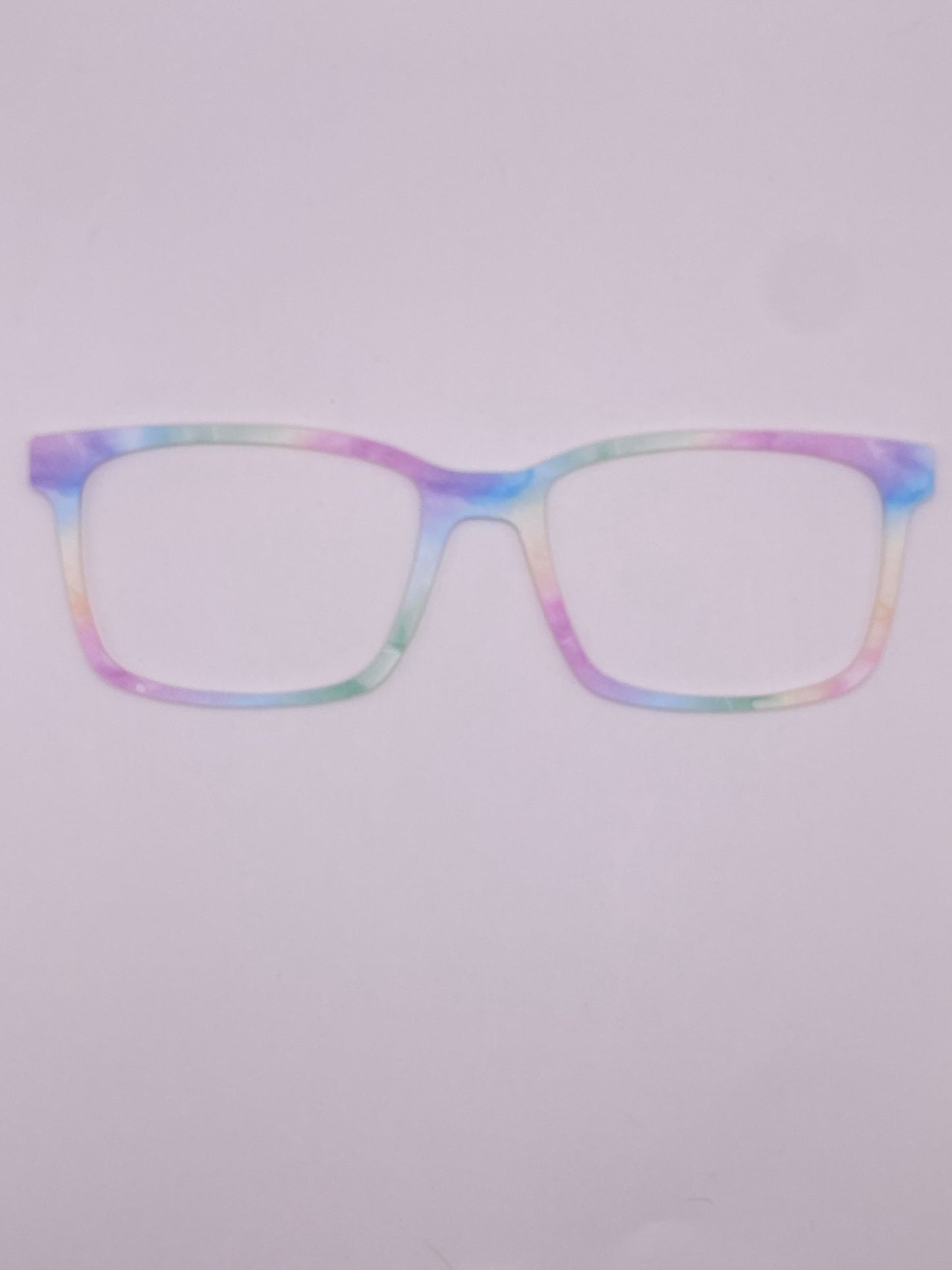 Pastel watercolor topper