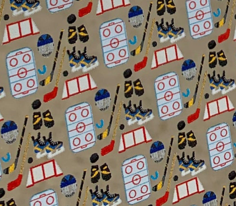 Hockey Topper With Earrings