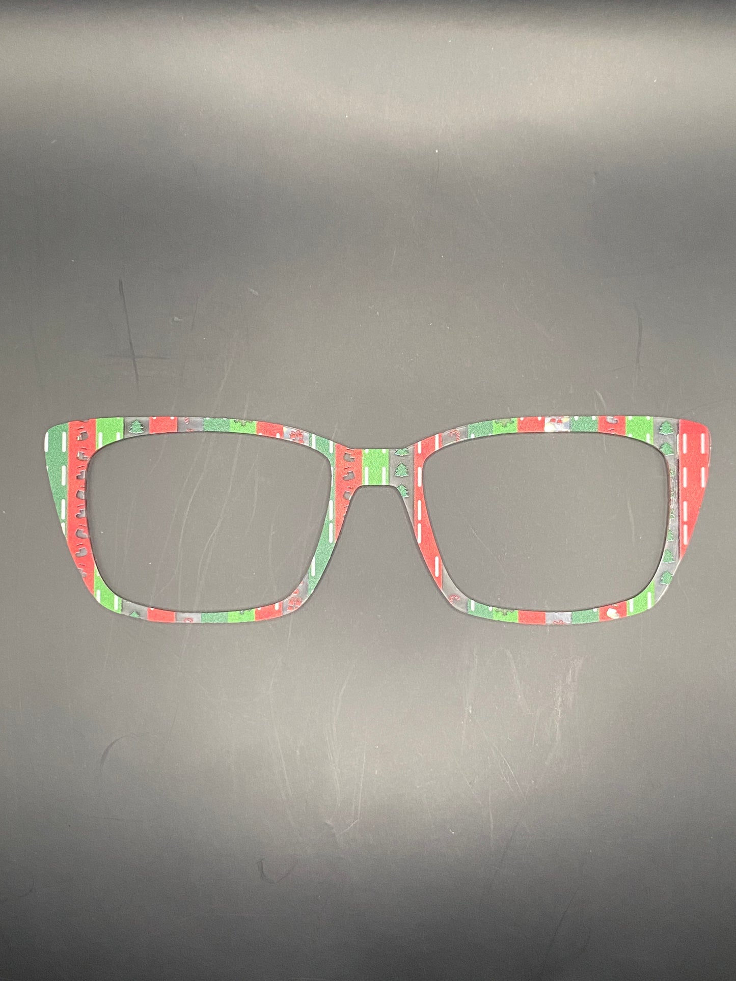 Christmas ribbon topper (clear)