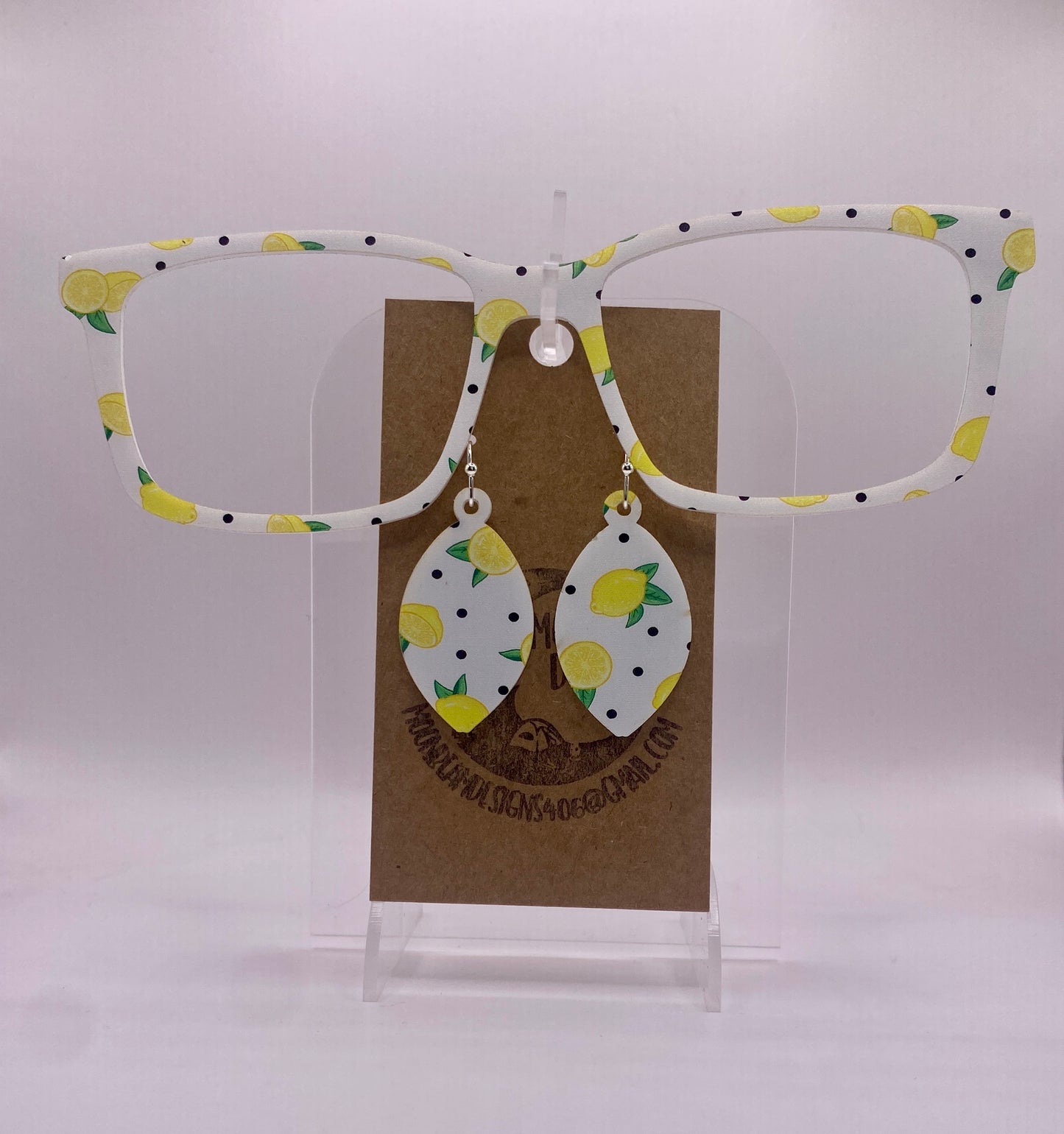 Lemon Topper With Earrings