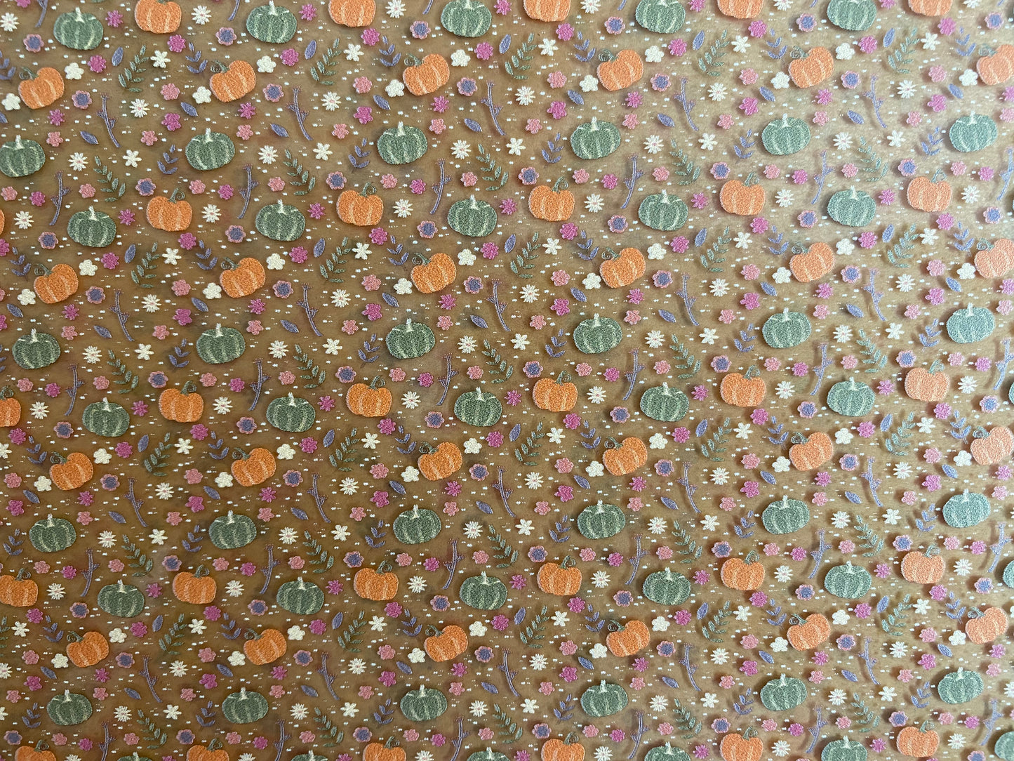 Fall pumpkin (clear)