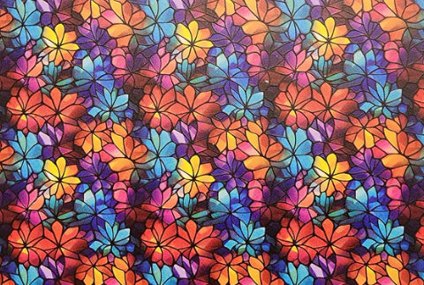 Multicolor stained glass Topper
