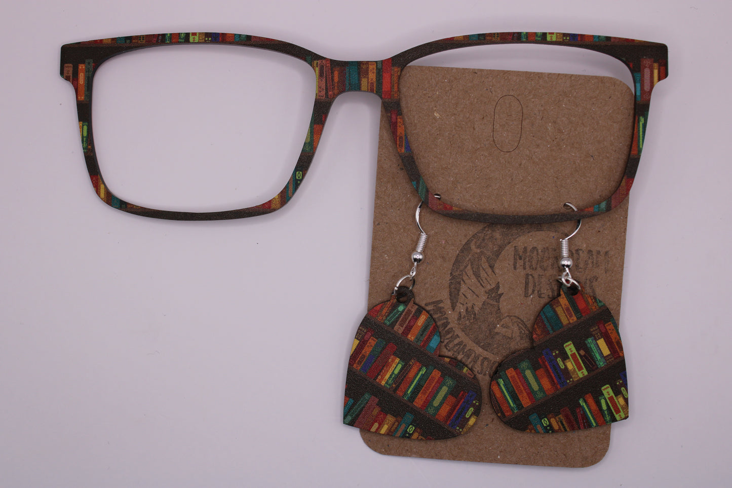 Book Topper With Earrings