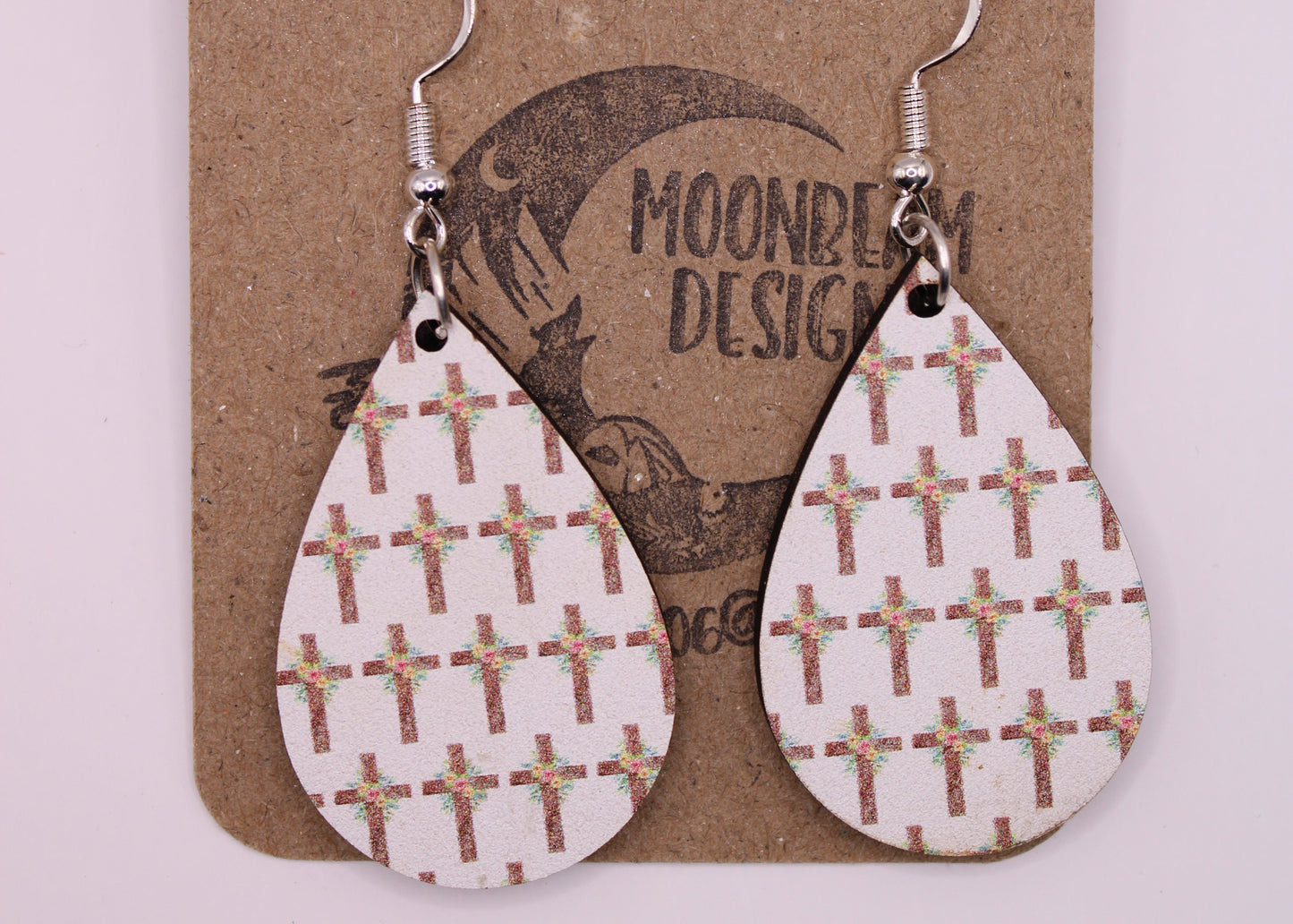 Easter Cross Earrings