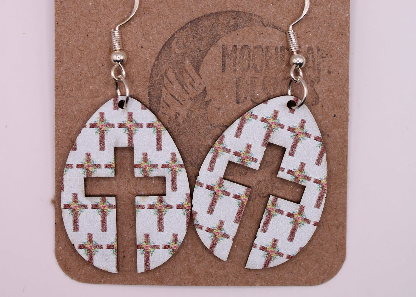 Easter Cross Earrings
