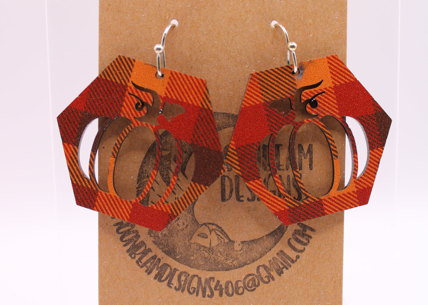 Fall Plaid Earrings