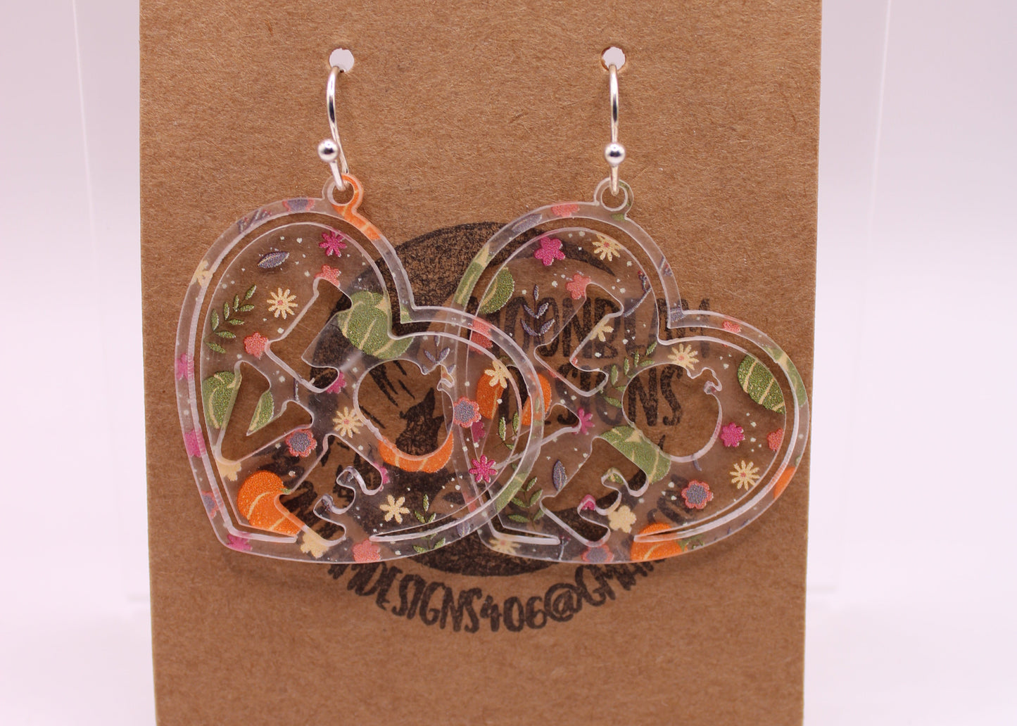 Fall Pumpkin Earrings