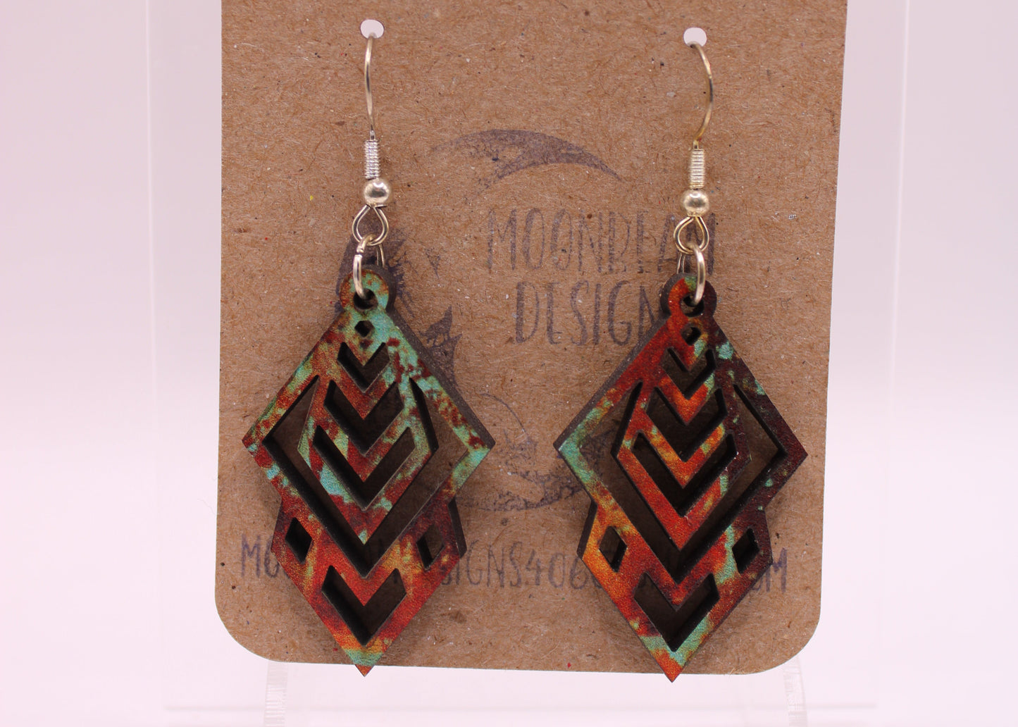 Rust Earrings