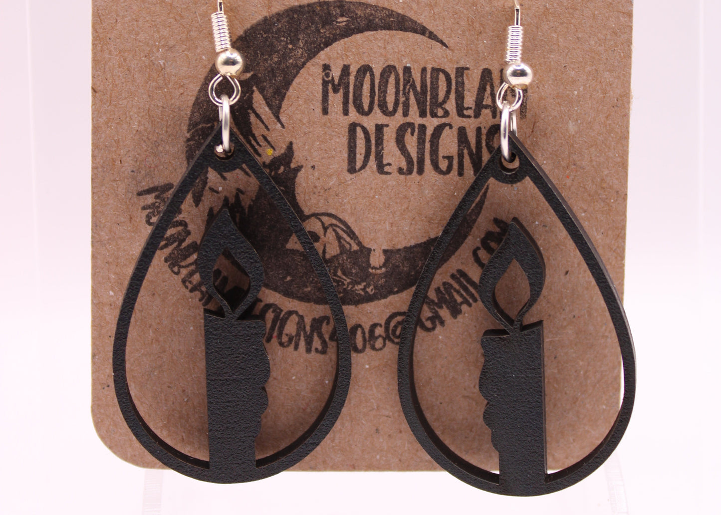 Black Halloween Earrings