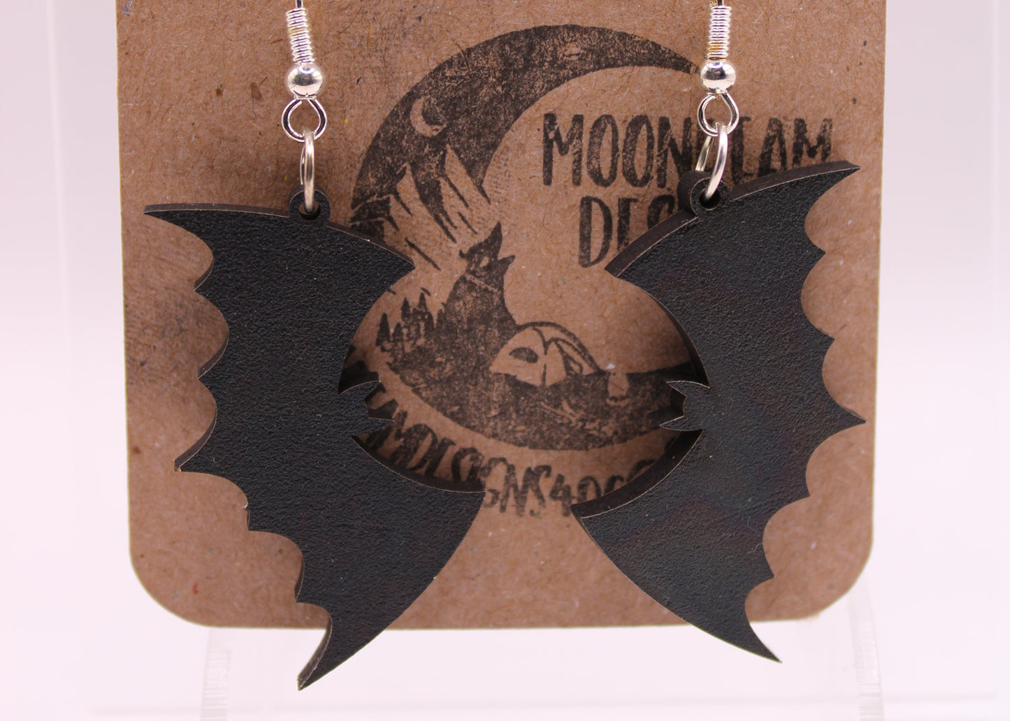 Black Halloween Earrings