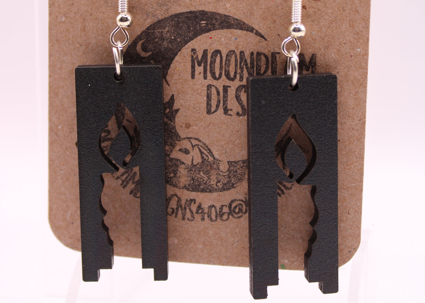 Black Halloween Earrings