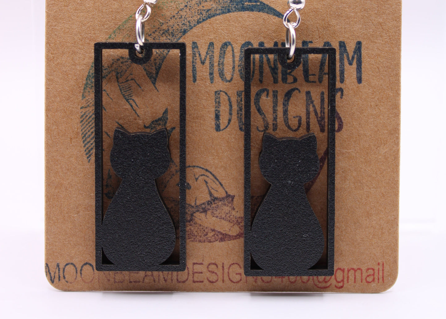 Black Halloween Earrings