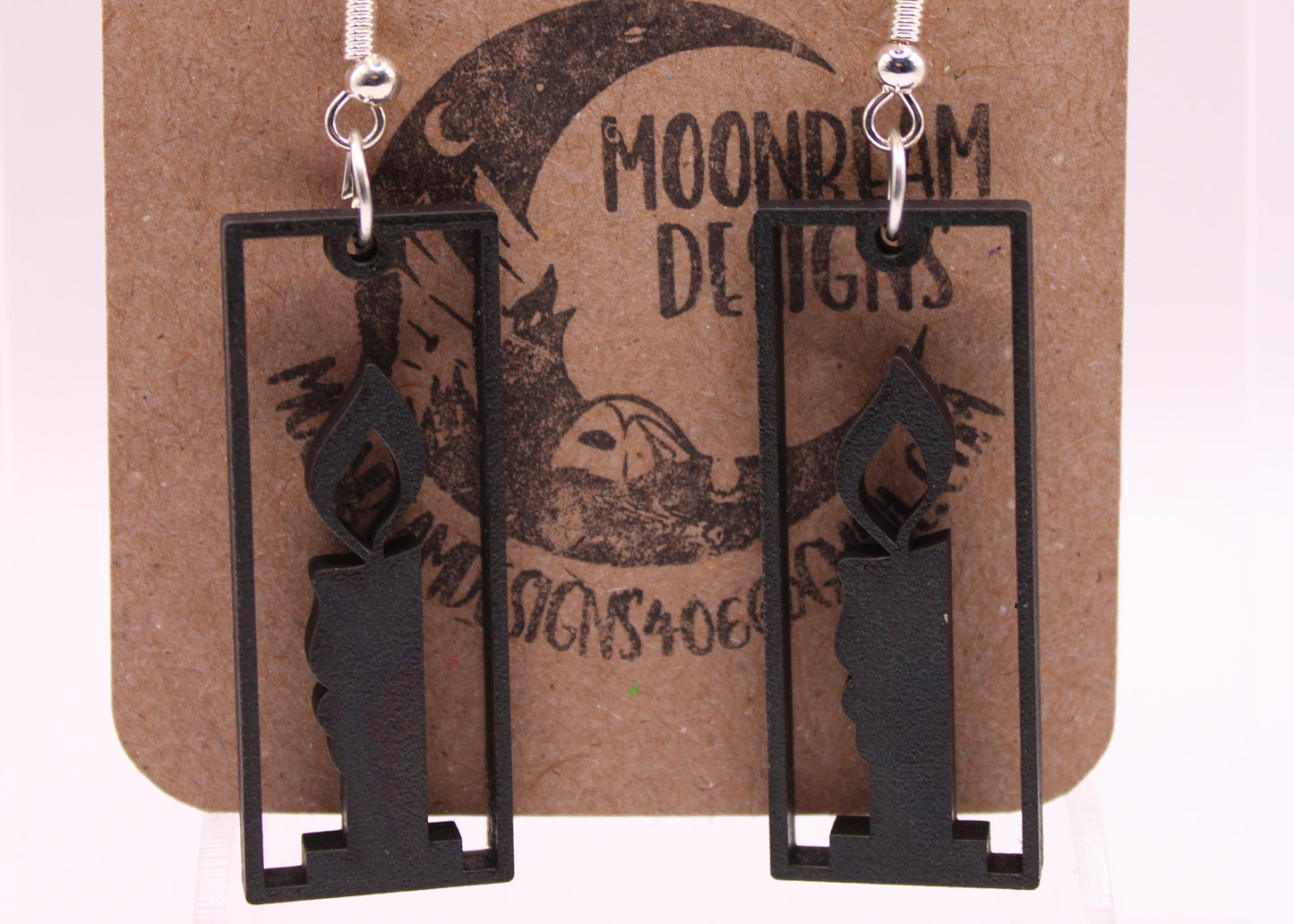 Black Halloween Earrings