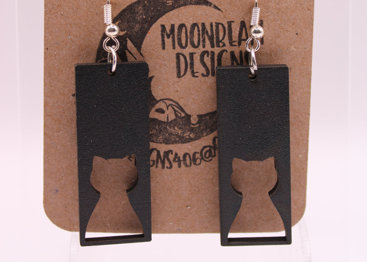 Black Halloween Earrings