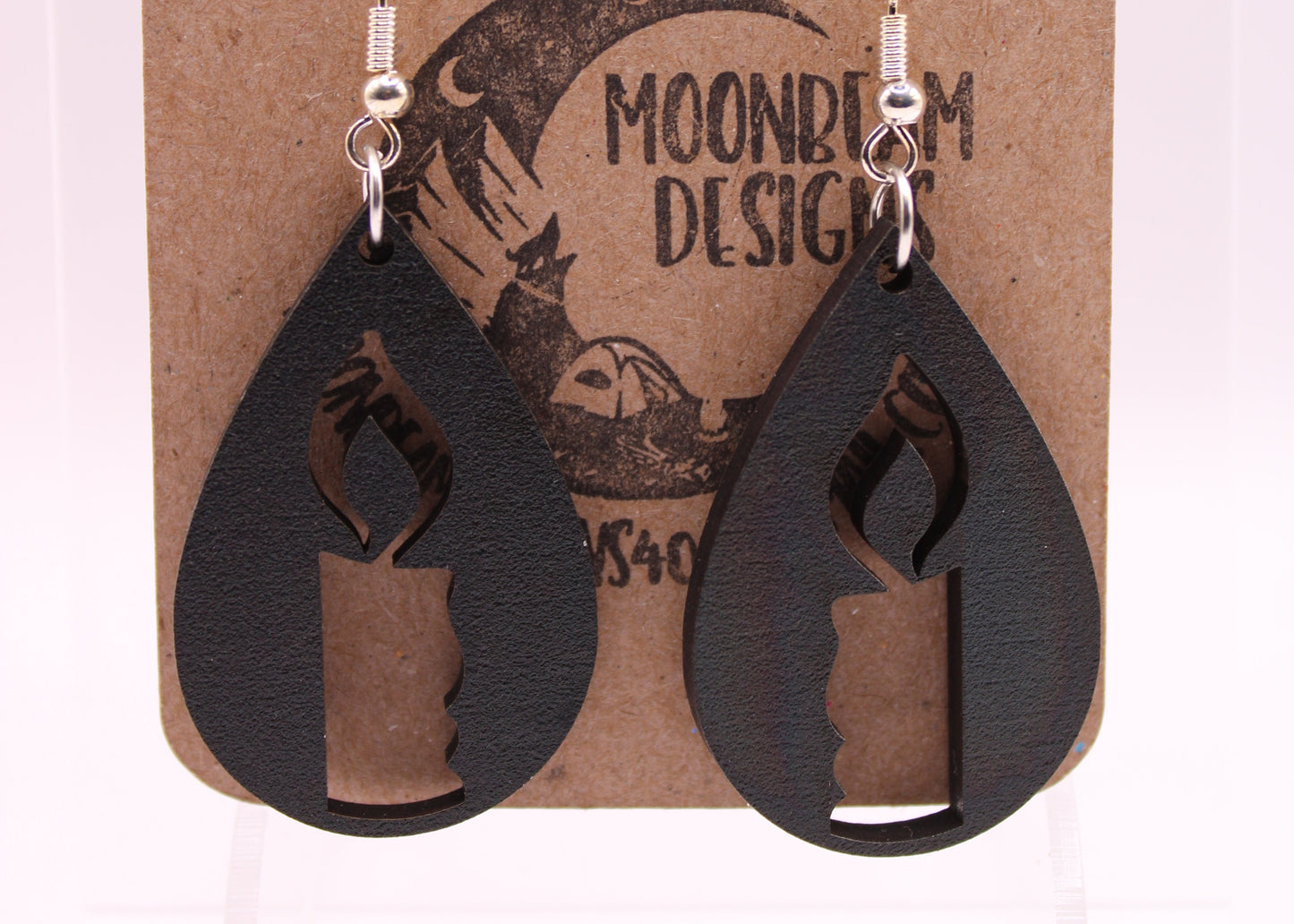 Black Halloween Earrings
