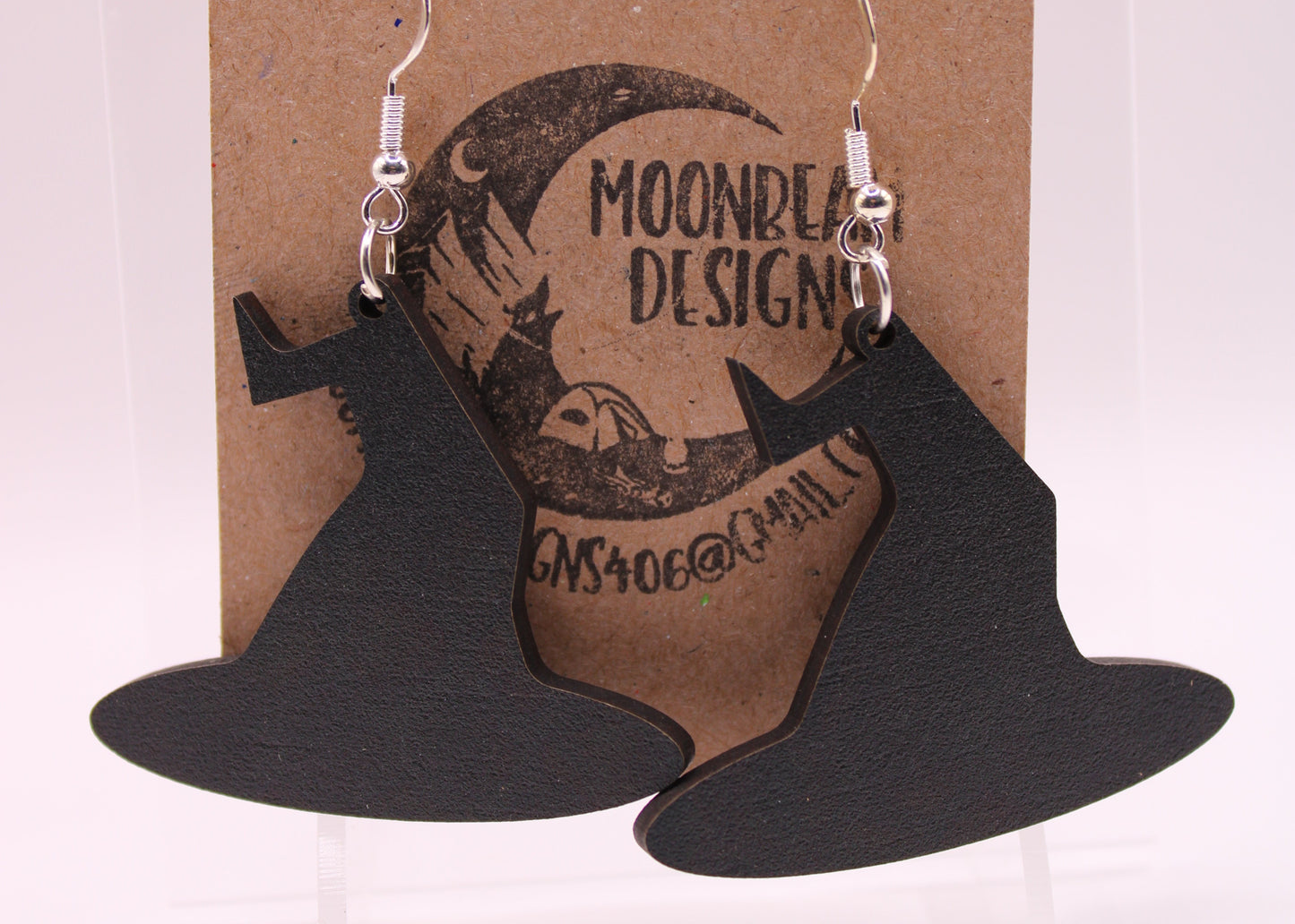 Black Halloween Earrings