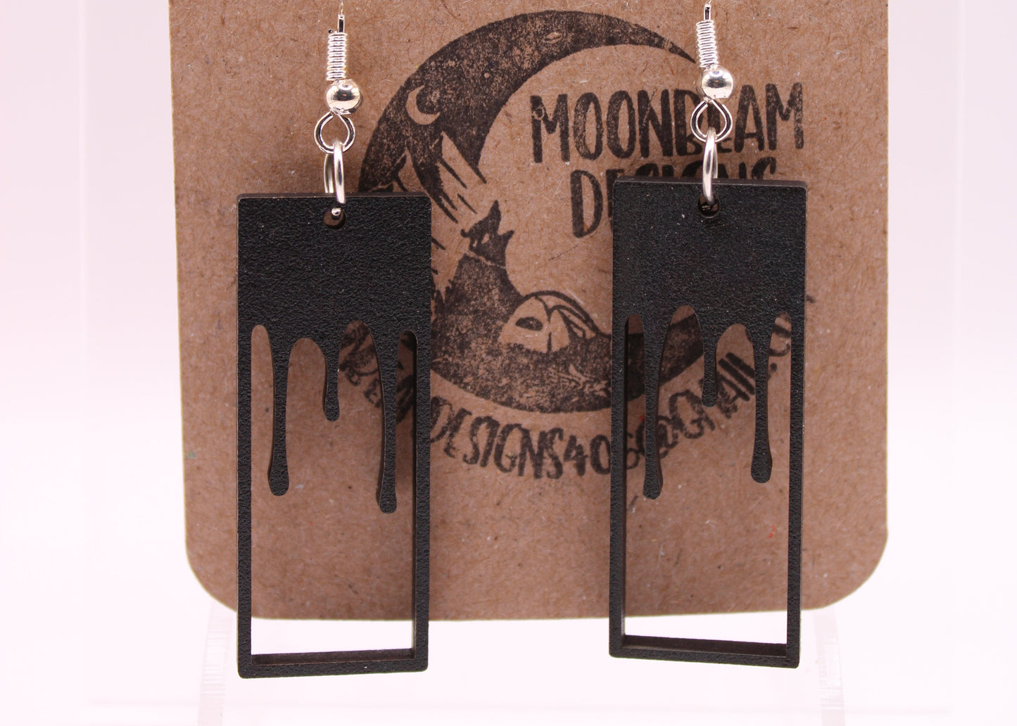 Black Halloween Earrings