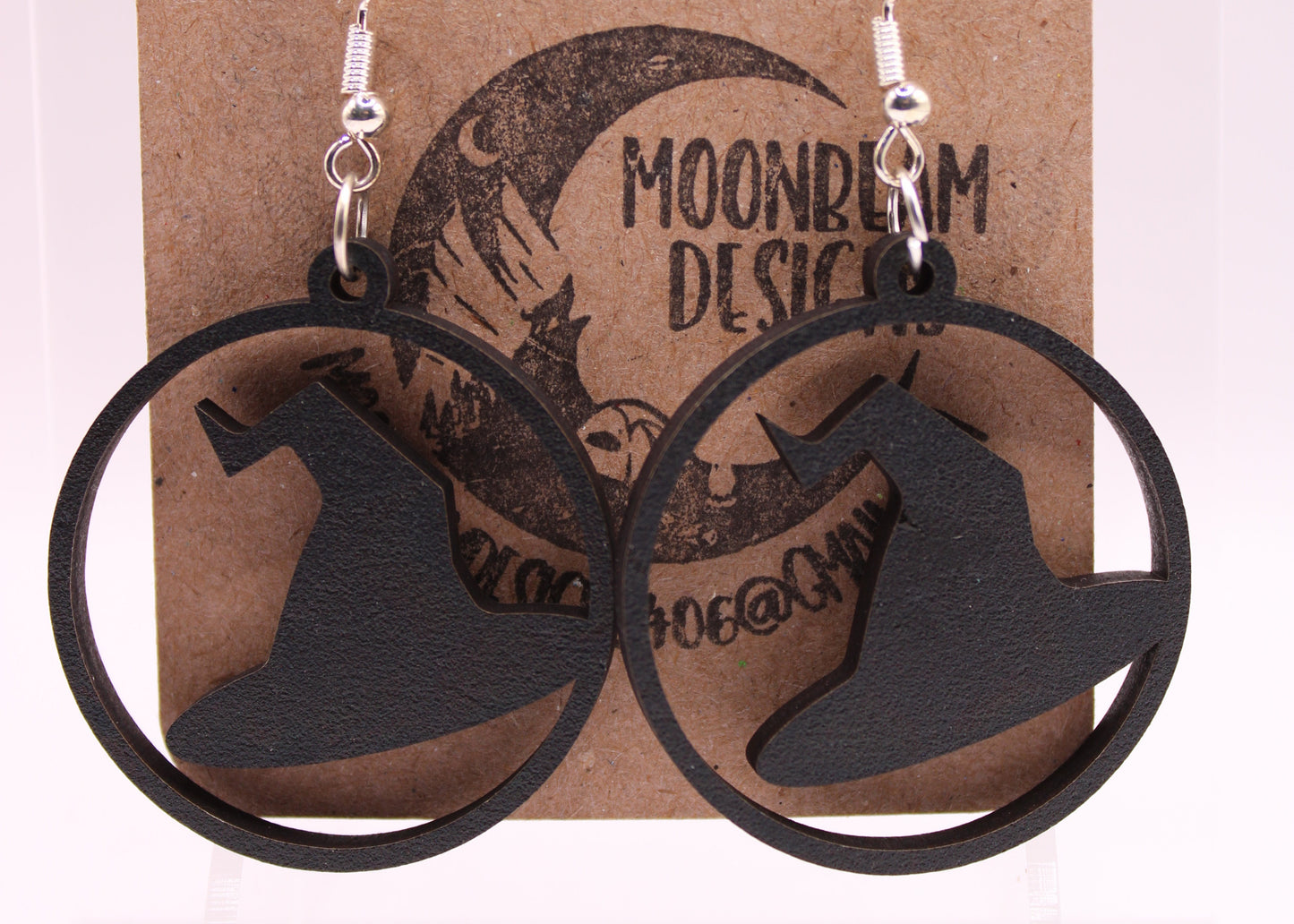 Black Halloween Earrings