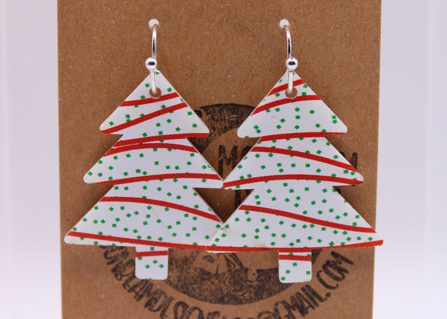 Christmas snack cake Earrings