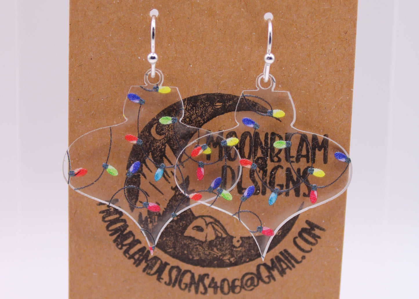Christmas lights Earrings