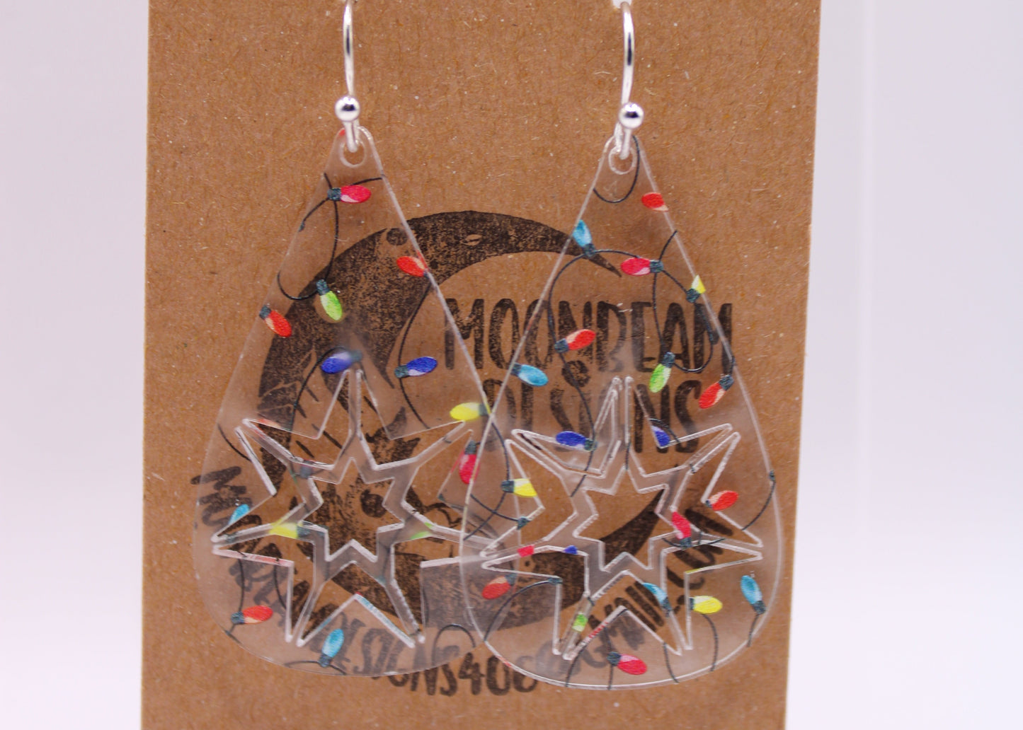 Christmas lights Earrings