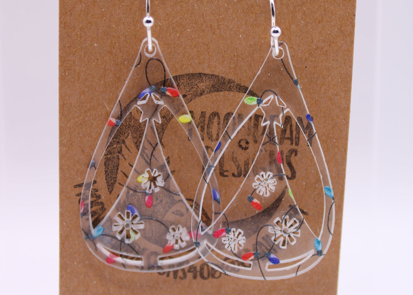 Christmas lights Earrings