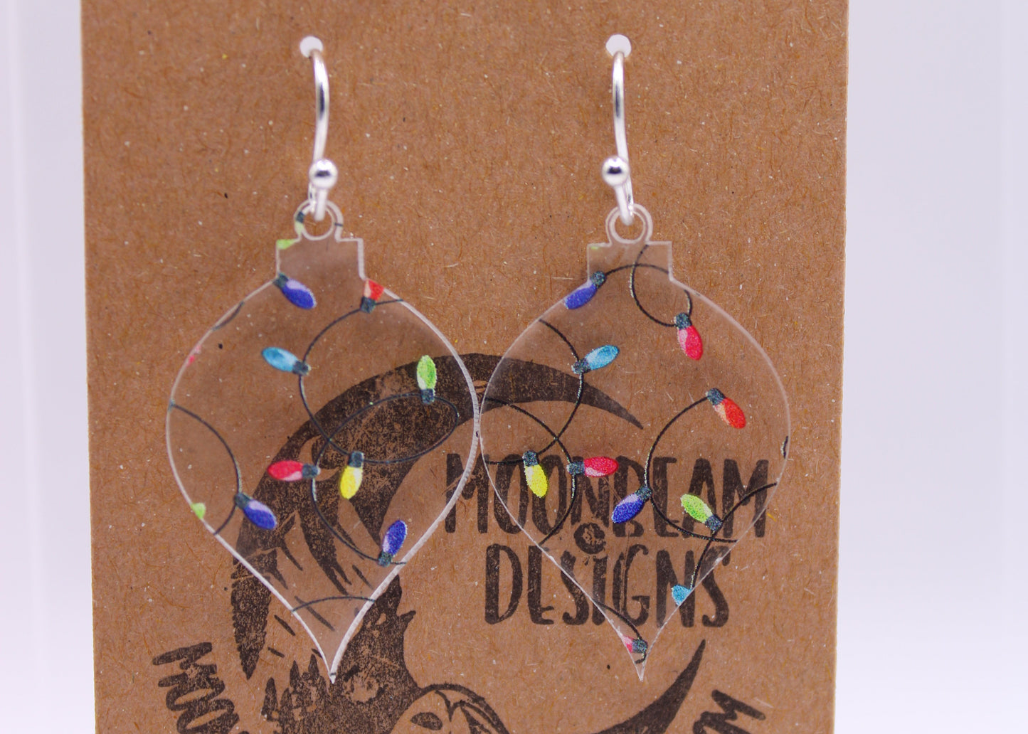 Christmas lights Earrings