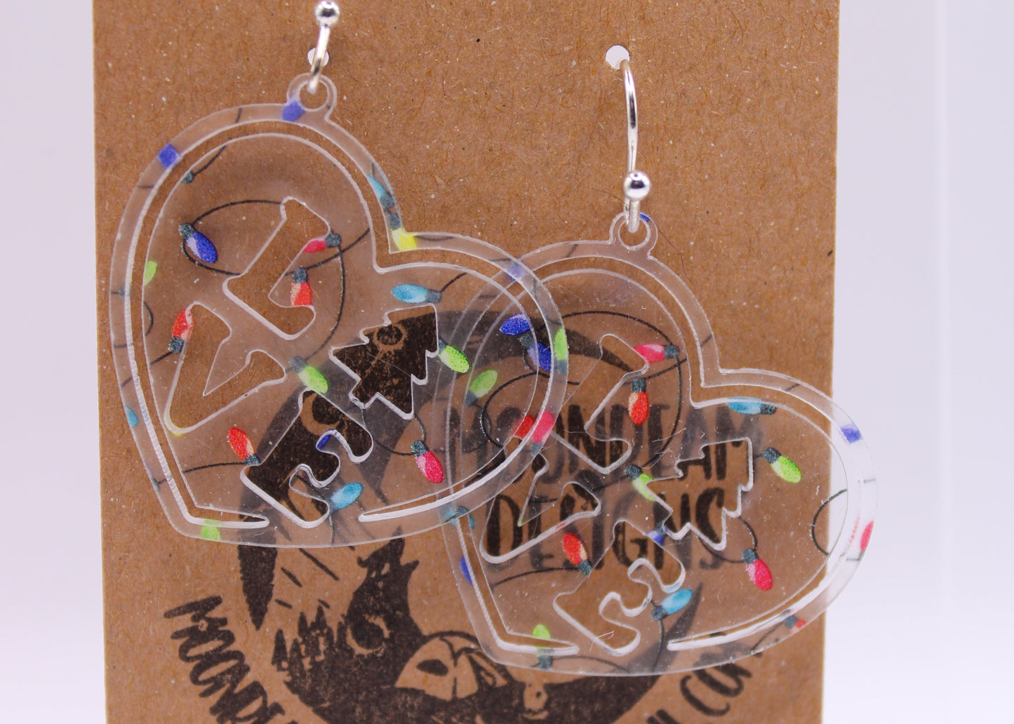 Christmas lights Earrings