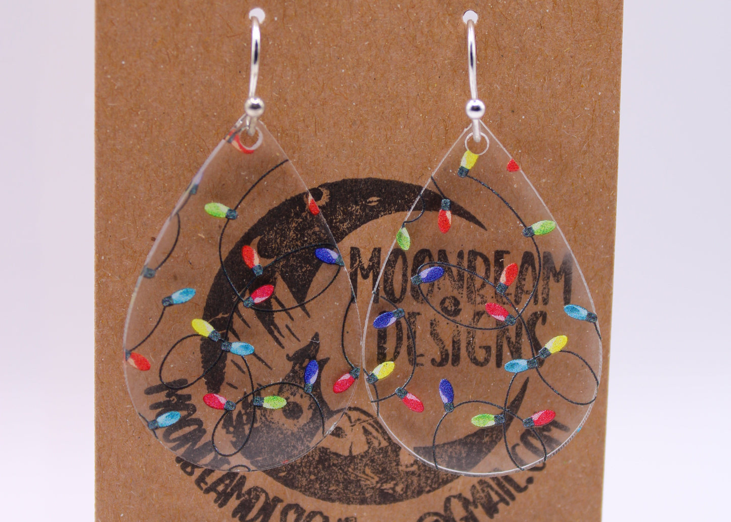 Christmas lights Earrings