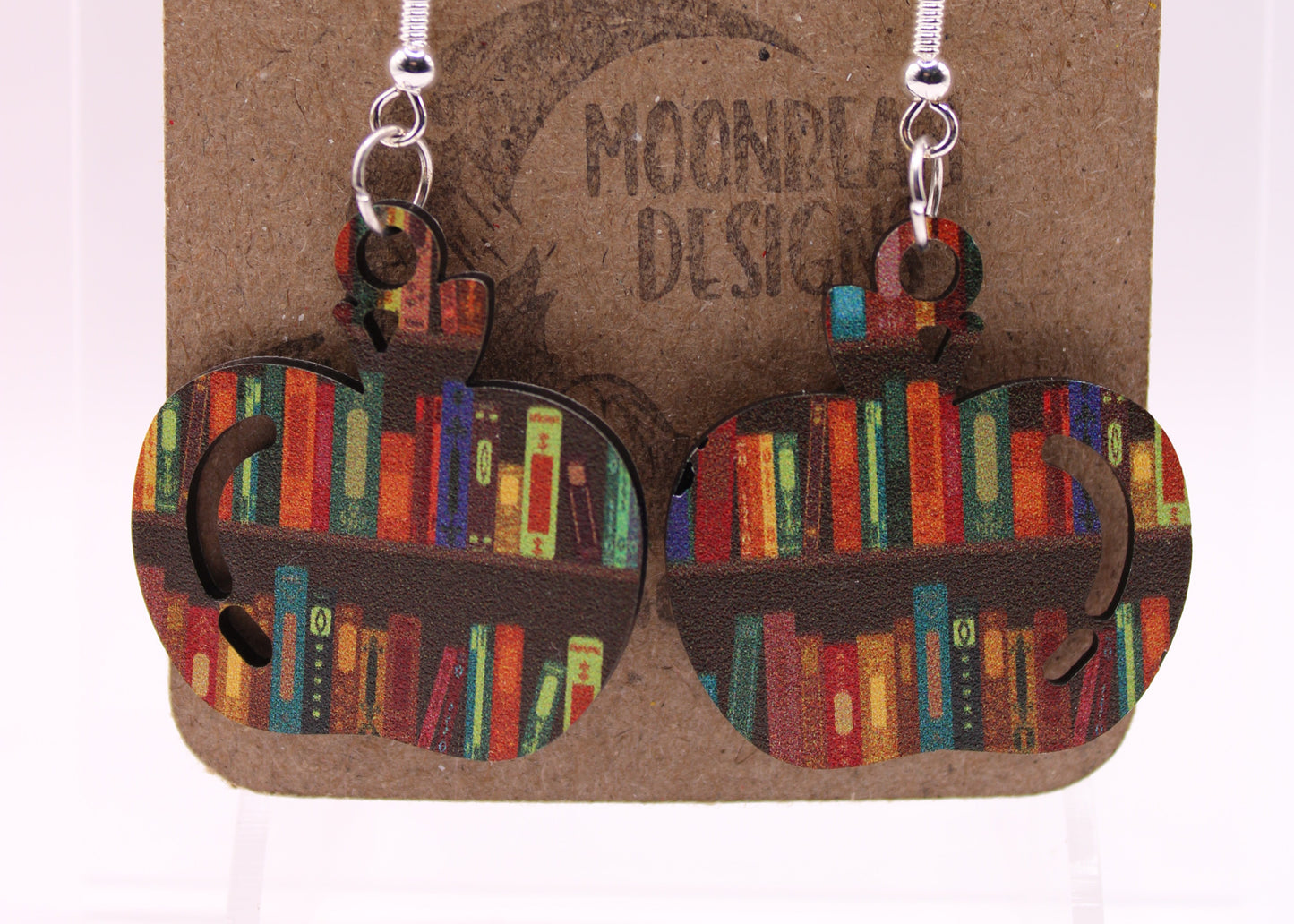 Book Earrings