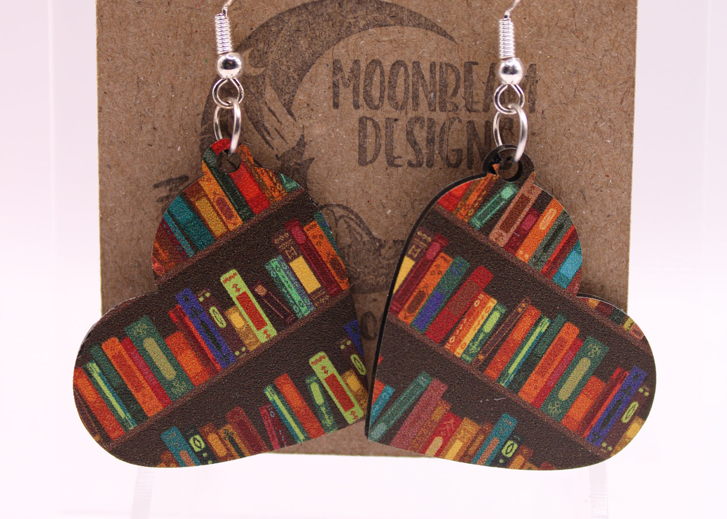 Book Earrings