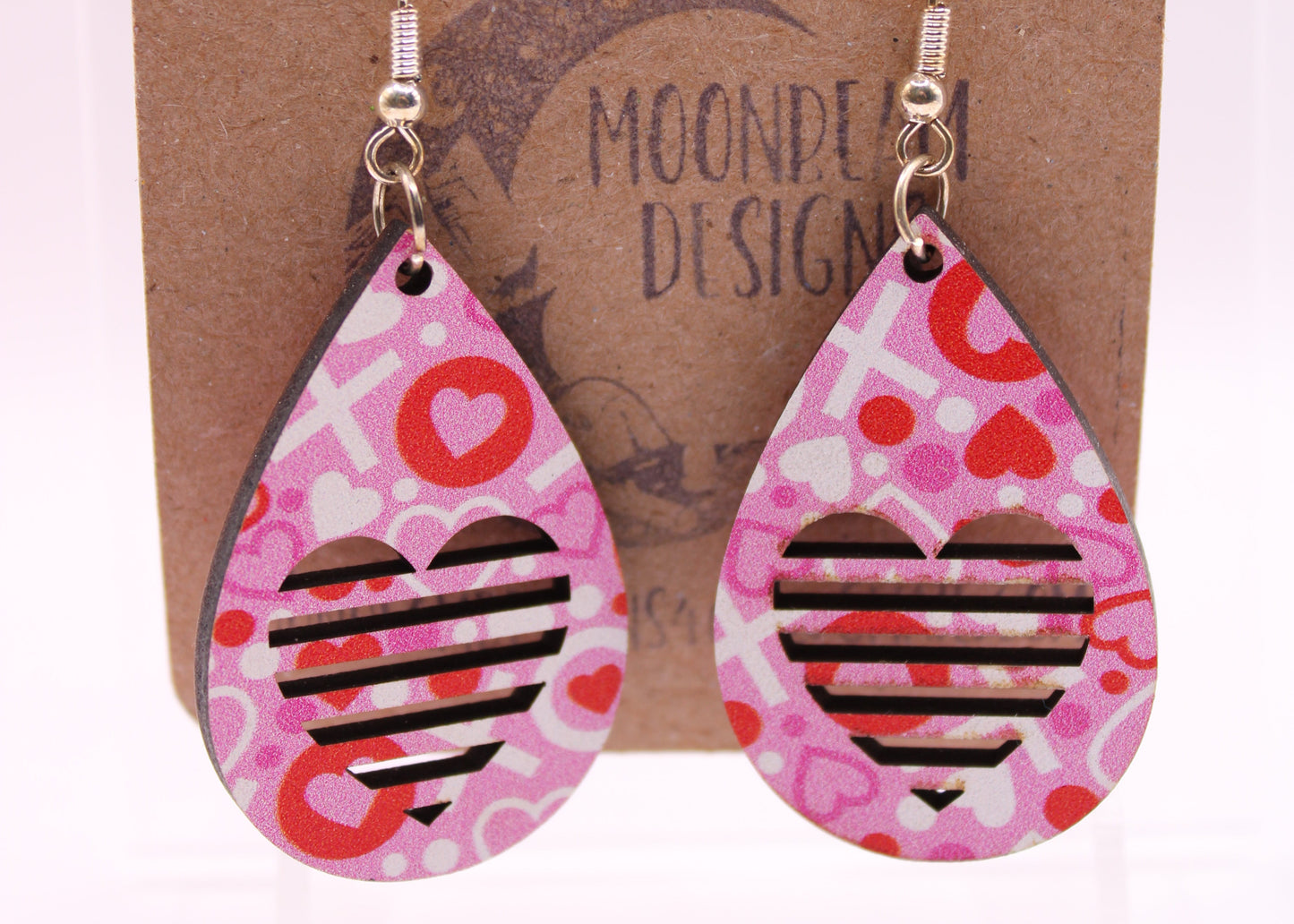 XO Hearts Earrings