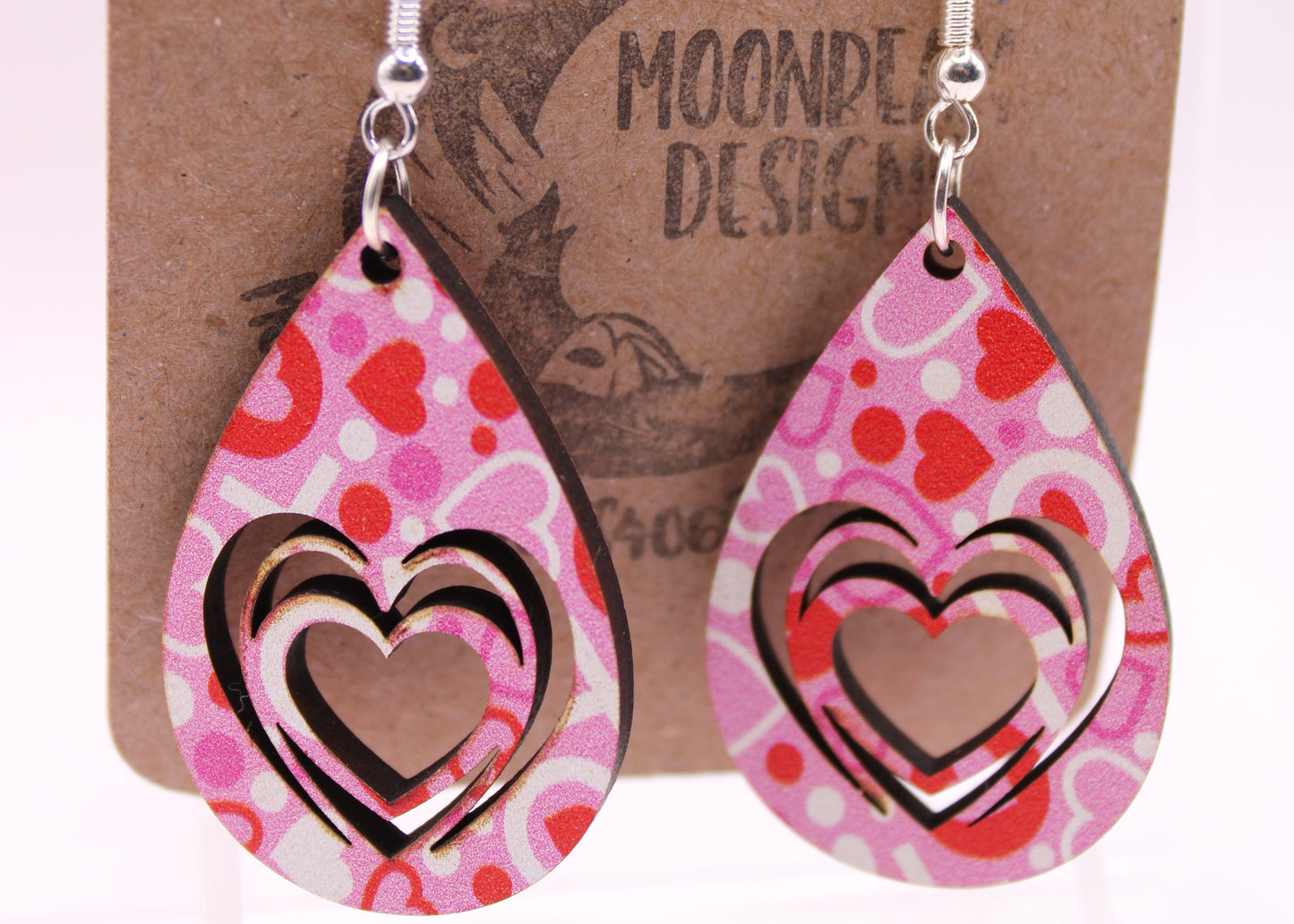 XO Hearts Earrings