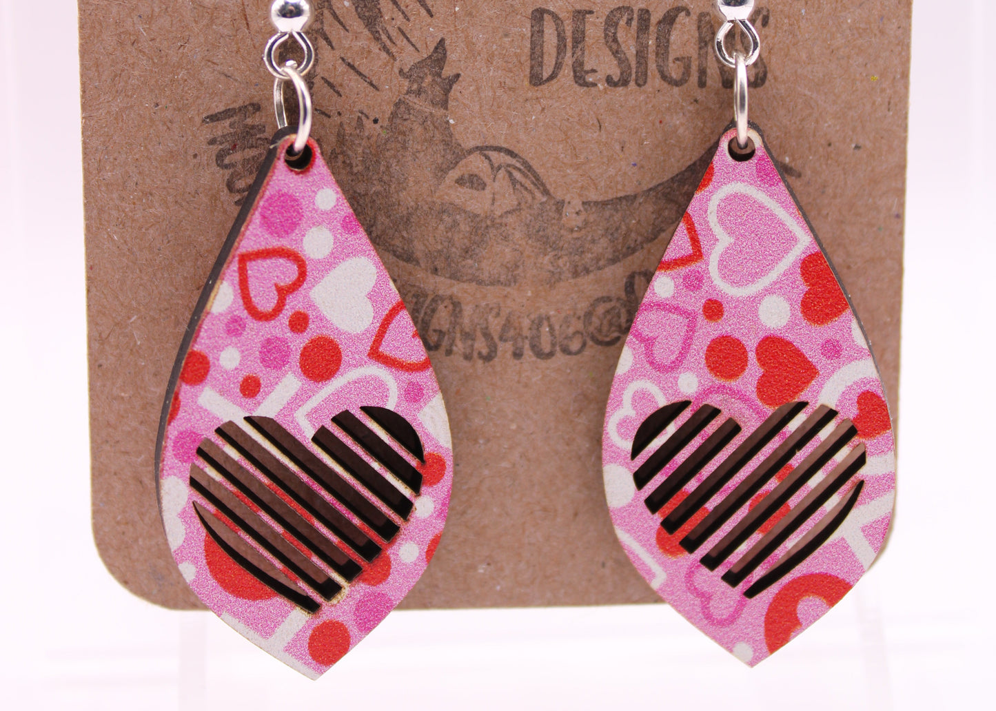 XO Hearts Earrings