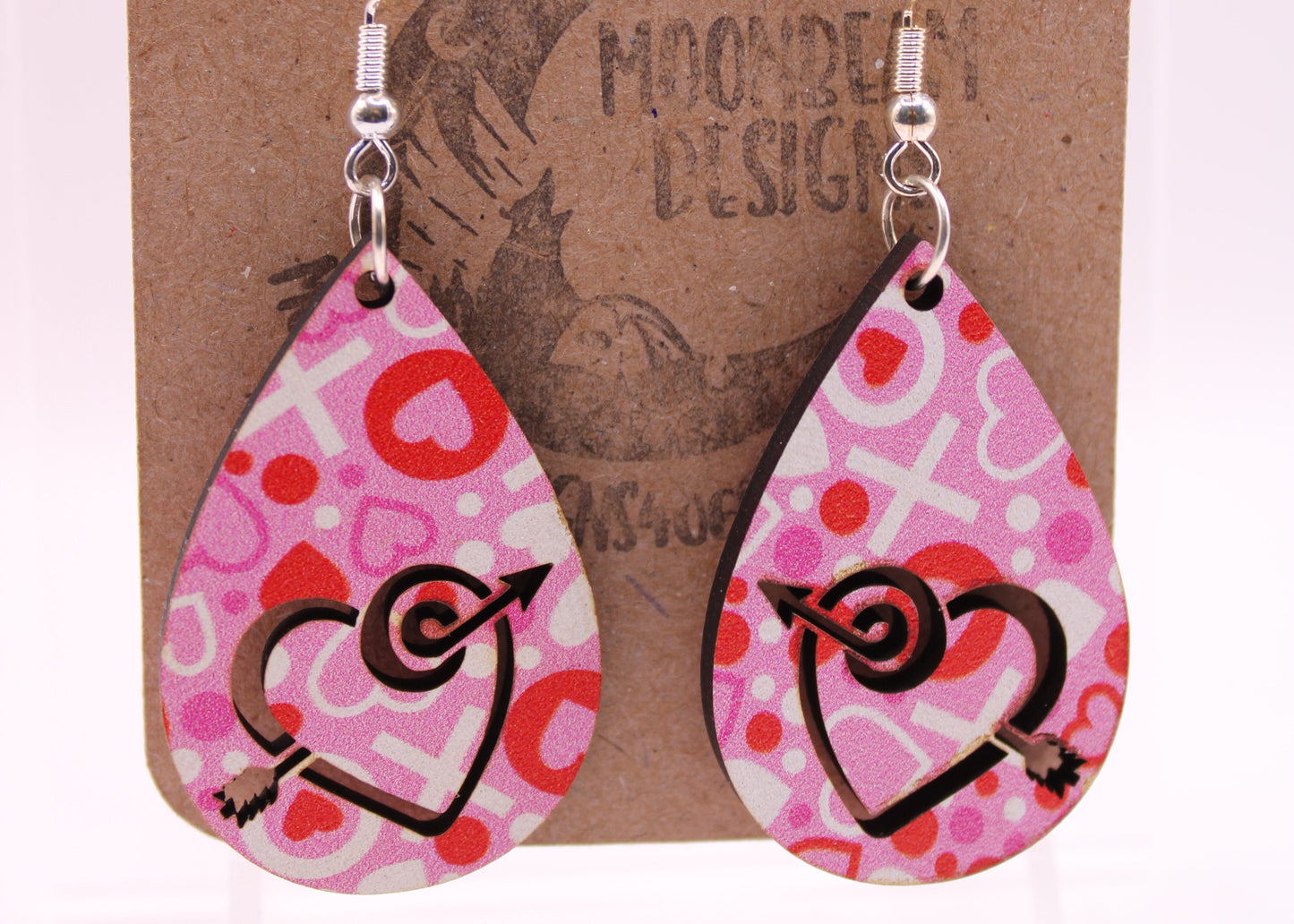 XO Hearts Earrings