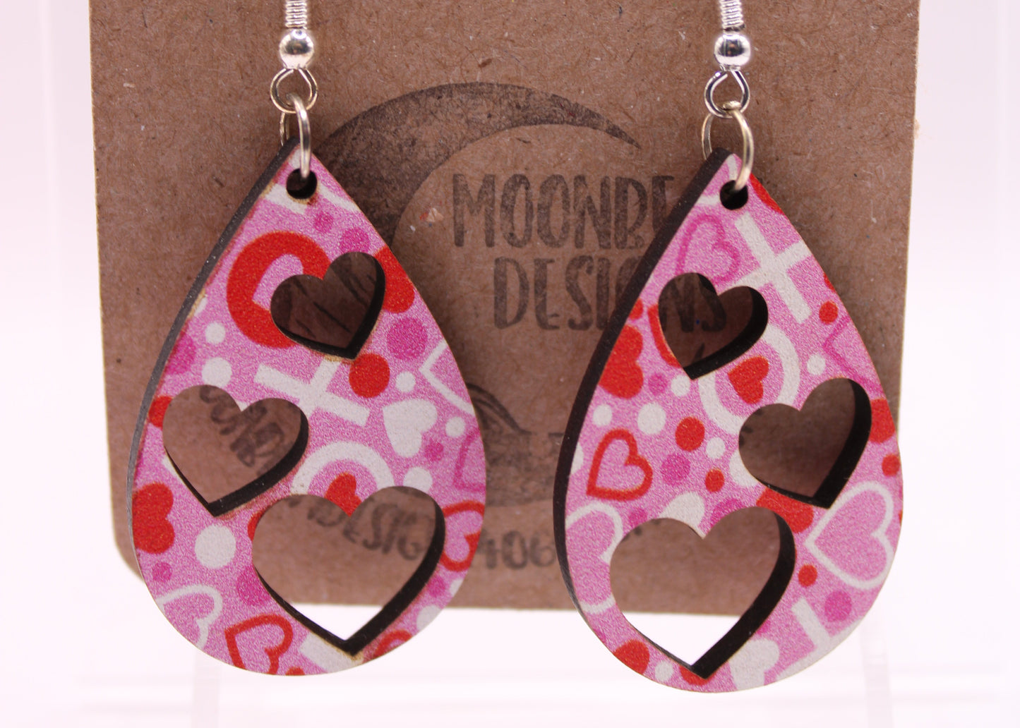 XO Hearts Earrings