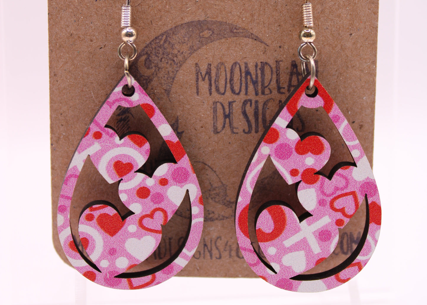 XO Hearts Earrings