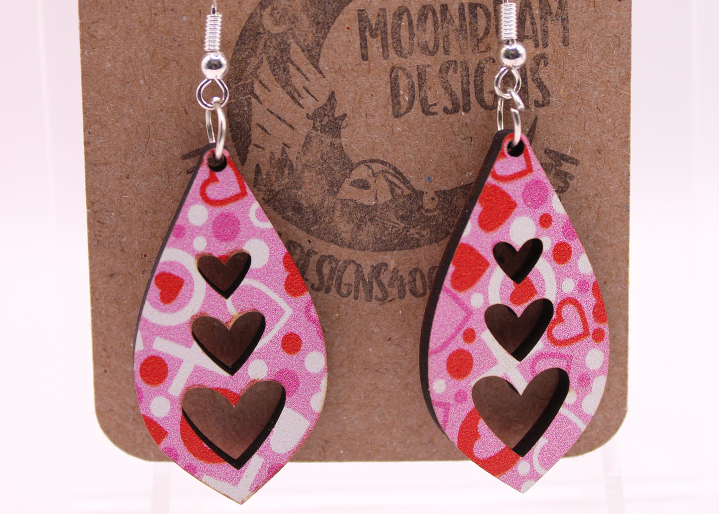 XO Hearts Earrings