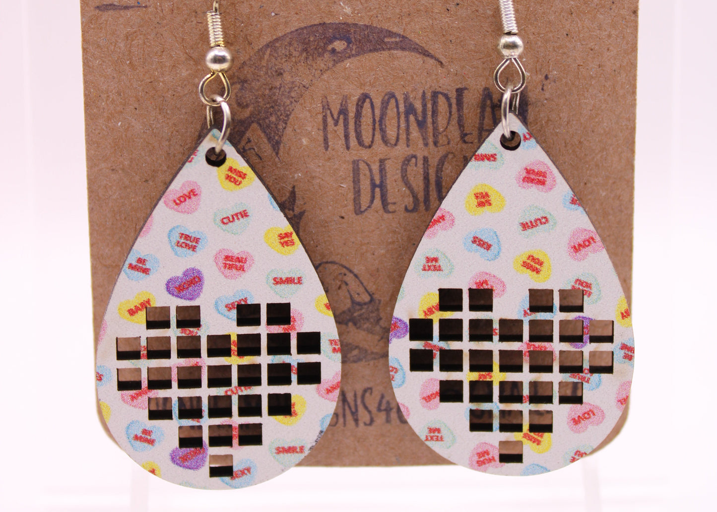 Conversation hearts Earrings